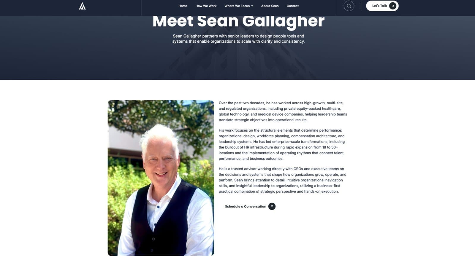 About: Meet Sean Gallagher